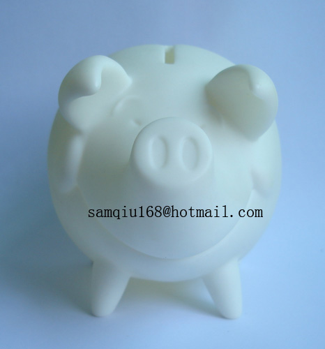 DIY白模小猪存钱罐 彩绘玩具 上色玩具 户外玩具