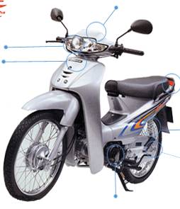 Honda astrea 100cc #4