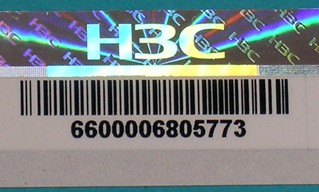 Hologram Security Label with Printing Barcode