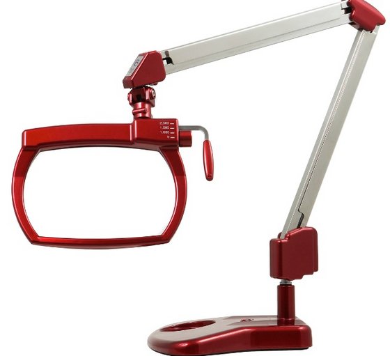 LED Desk Lamp with Aspheric Multi-focused Magnifying Lens(id:7298032). Buy magnifying glass