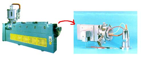 电线被覆押出机