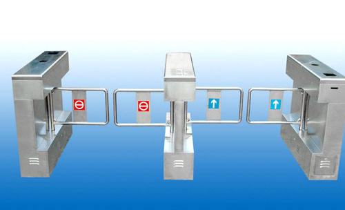 小区摆闸门商场摆闸双机芯摆闸门