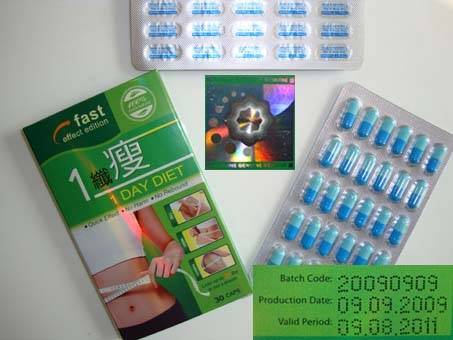 1 Day Diet Slimming Capsule Manufacturers In China