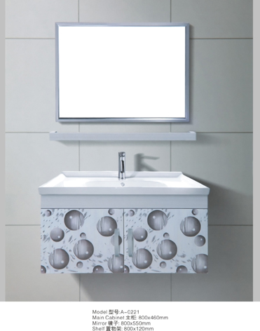 不锈钢浴室柜A-0221