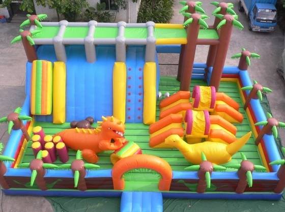 small inflatable castle