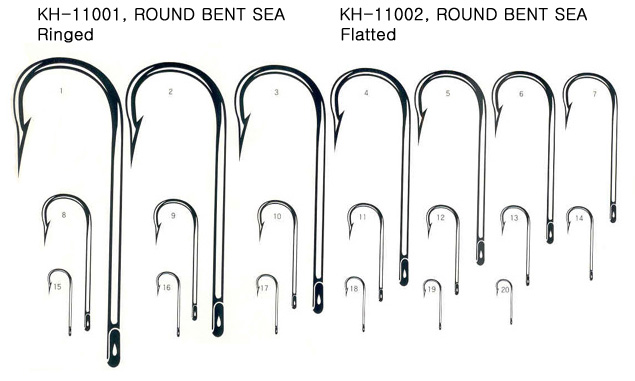 Round Bent Sea Hook