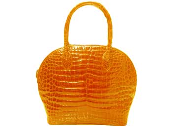 여성용 악어 가죽 백 ( Ladies crocodile leather bag )