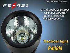 飞锐ferei P408N超强光LED手电筒,金属手电筒,节能手电筒