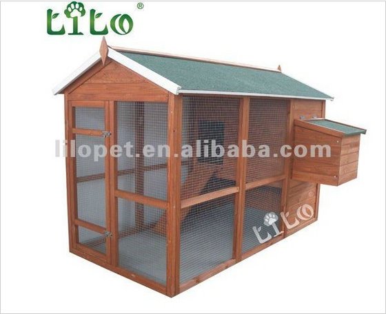 Waterproof Wooden Chicken Coop LLCH-001S - Fujian Liluo Industry Co 