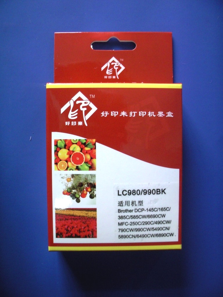 好印来品牌墨盒,兄弟墨盒,兄弟LC990BK