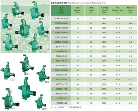 自吸泵（self-priming pump）