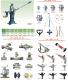 手压泵、喷头、配件（pump of hand press、fittings、spray gun）