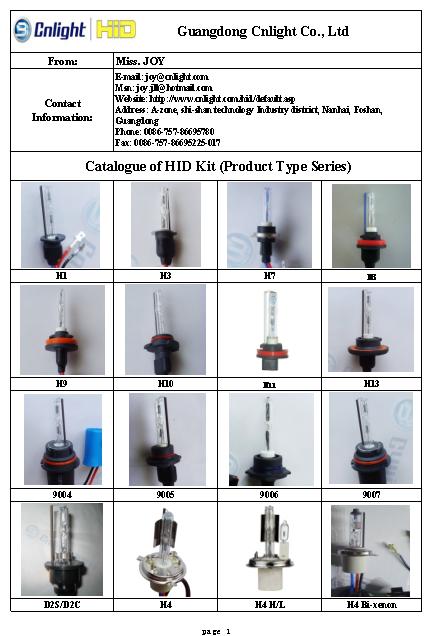 HID各种规格产品