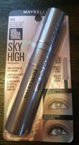 Maybelline Sky High Mascara Volumizing Lengthening Washable Blackest