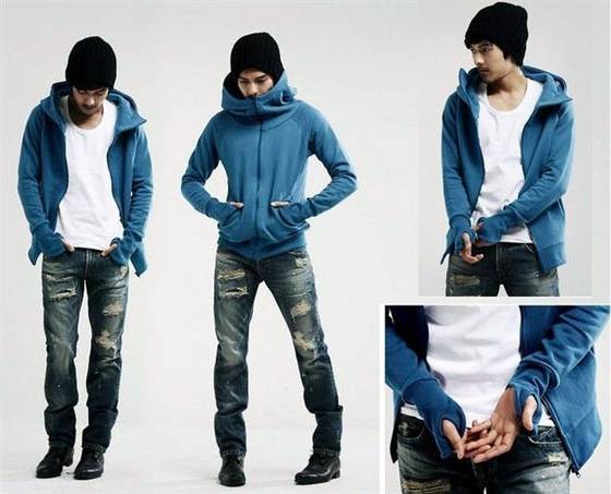 EC21 - Kater Trade Co.,Ltd - Sell Blue men hoodies,street fashion