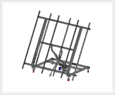 지붕형 태양광 발전용 트랙커 (독립형 2축식트랙커)