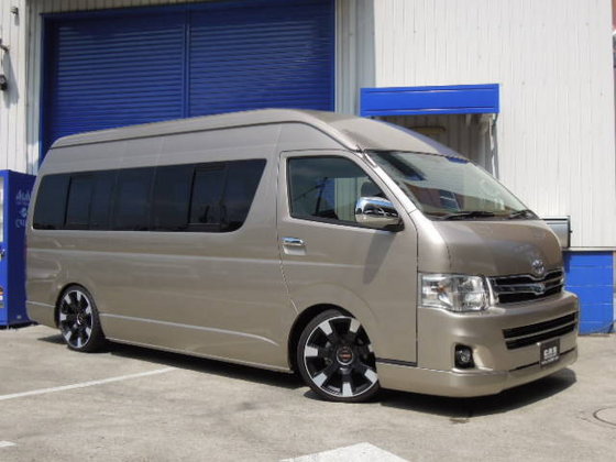 used toyota hiace commuter bus #2