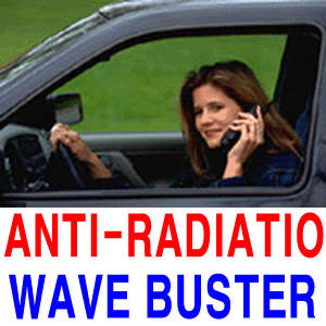 Antiradiation Wave Buster Cellular Phone Free Zone Pad 24k Gold Ear Pad Mobilephone Pad