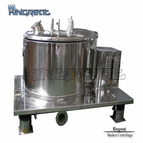 Full Open Top Discharge Centrifuge Batch Type Centrifugal Machine Id