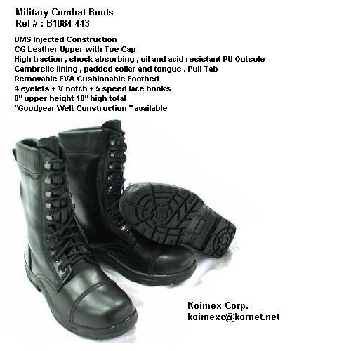 Military Quick Lace Boots