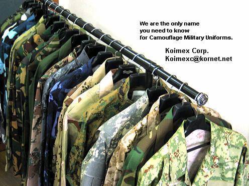 Military Camouflage Uniforms