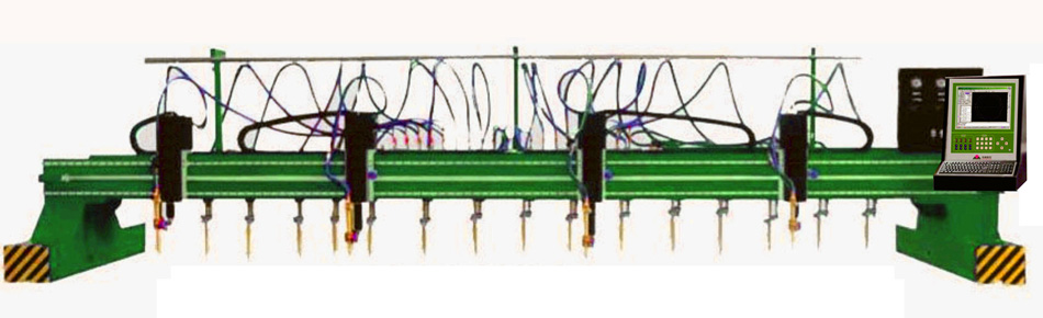 多头直条数控火焰切割机