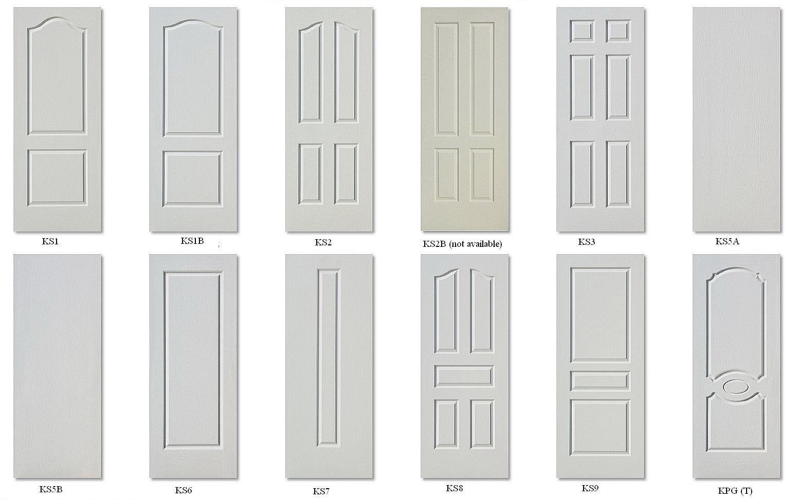 HDF moulded door