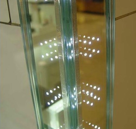 LED Floor Glass