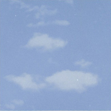蓝天白云方形铝天花板