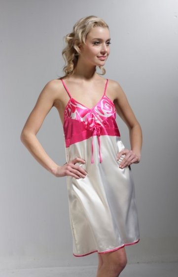 Satin night dress