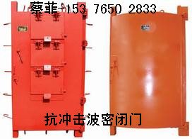 1.1*1.8井下抗冲击波密闭门,防爆抗冲击波密闭门 