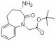(S)-2,3,4,5-四氢-2-氧代-3-氨基 -1-叔丁基氧羰甲基-1H-1-苯并氮杂卓(苯那普利中间体) 109010-60-8 