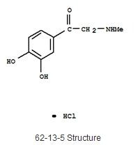 Adrenalone Hydrochloride CAS NO.:62-13-5