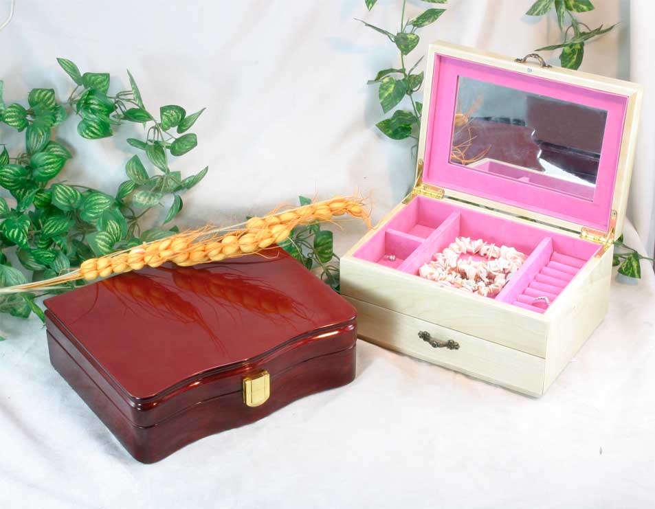 木匠大师工艺品木制首饰盒，珠宝箱