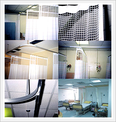 Medical Curtain Track System
