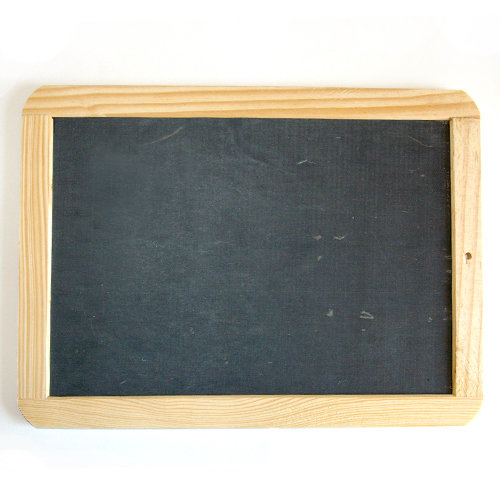 real chalkboard made of
