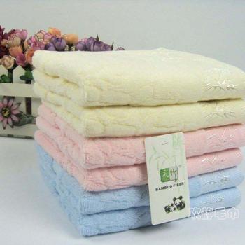 Bamboo fiber towels