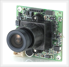 1/3 Inch CCD Color Hi-res. 550TVL Board Camera