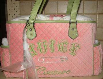 juicy couture diaper bag pink