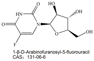 131-06-6  5-氟阿糖尿苷   1-β-D-Arabinofuranosyl-5-fluorouracil;  