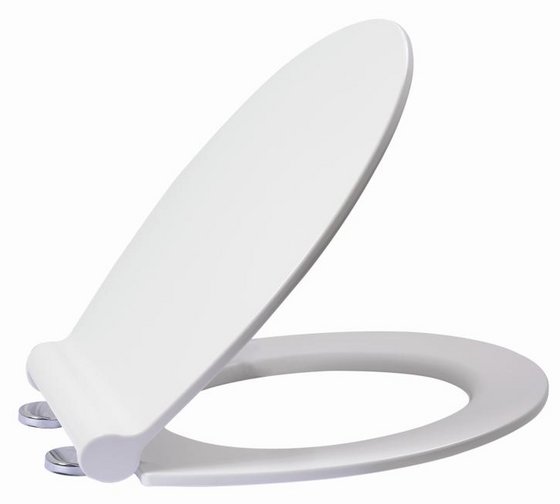 Self Closing Duroplast Toilet Seat Cover with One Push Button Quick