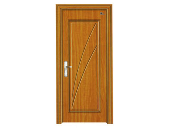 PVC free coating door