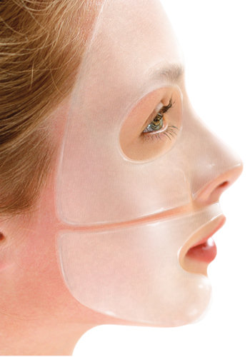 Facial hydrogel mask for plastic surgeons