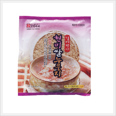 김제평야 현미쌀 누룽지