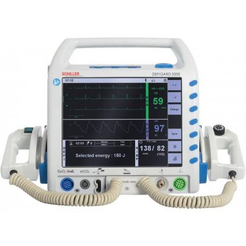 Sell Schiller Defigard 5000 Defibrillator With Pads