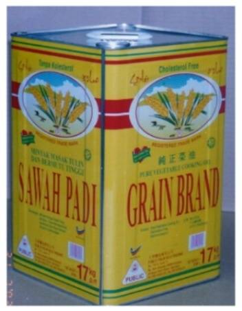 17 kg18.88 liters tin cooking oil
