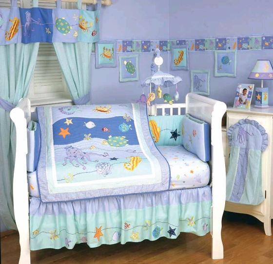 Sea Life Baby Crib Bedding Set Buy China Infant bedding