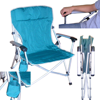 Aluminum Solid Armrest Chair