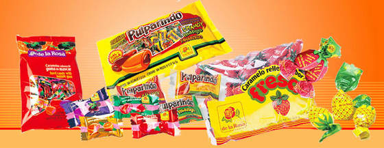 Caramelo Fresa Relleno, Pi ita, - Dulces De La Rosa Caramelo Fresa Relleno, Pi ita, - Dulces De La Rosa