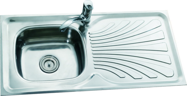 不锈钢水槽LS10050(stainless steel sink)